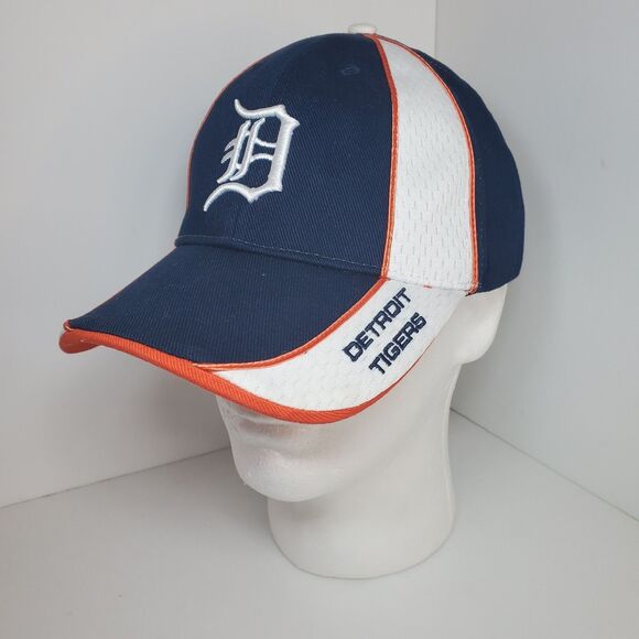 Detroit Tigers MLB Color Block Hat Cap Fan Favorite 90s Baseball Sports - Picture 1 of 8
